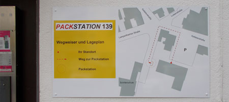 Beschilderung Frankfurt